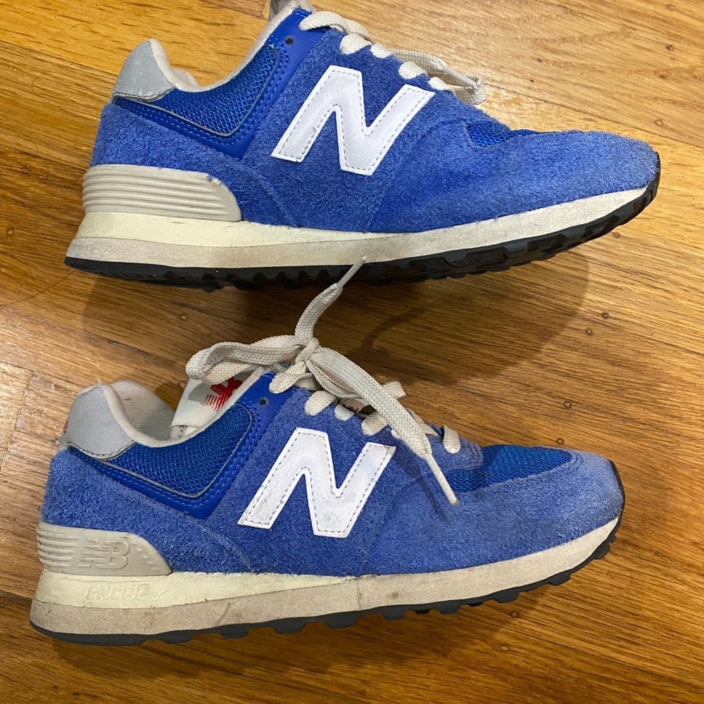 New Balance 574 Blue Sneakers